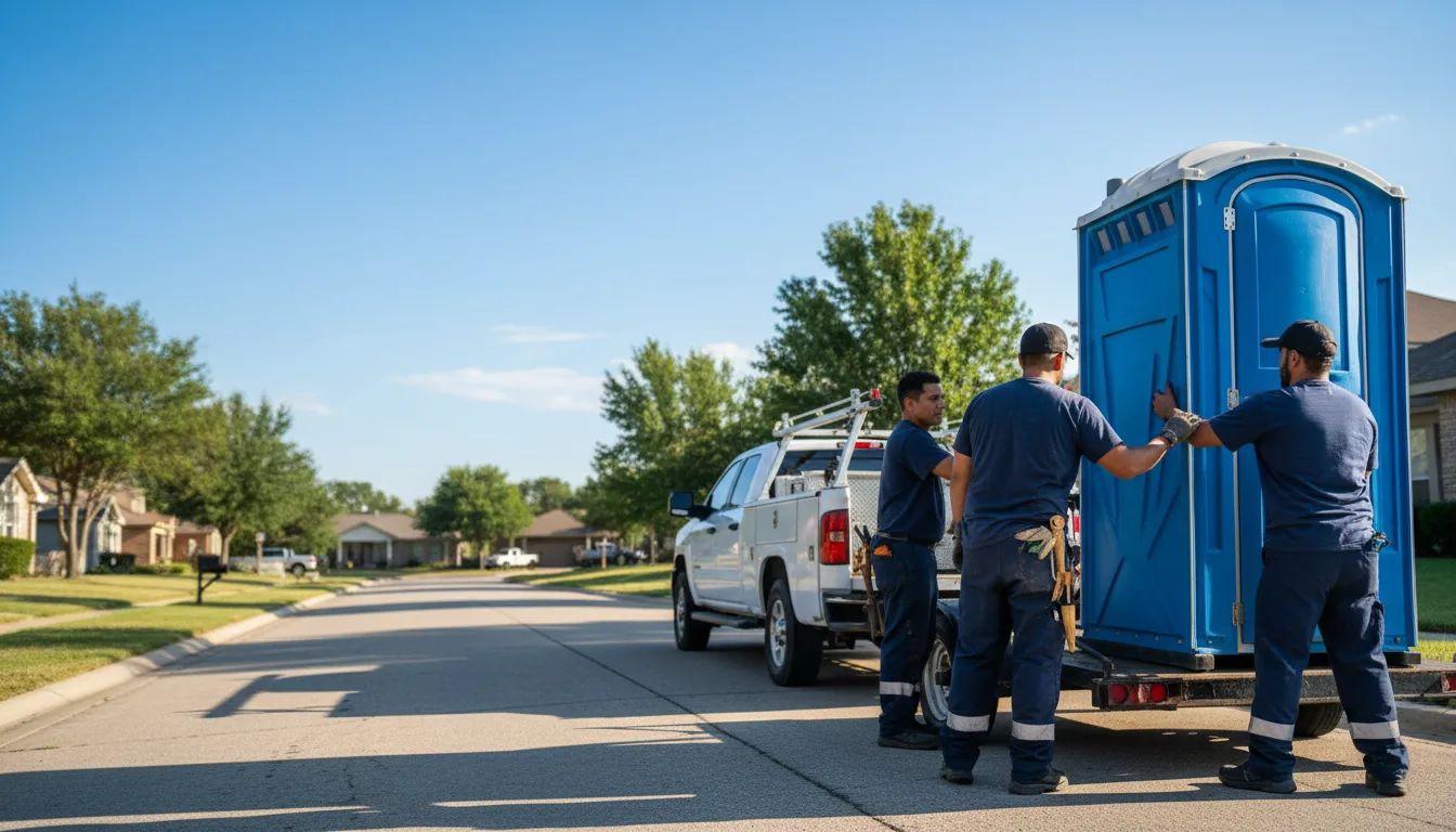 Portable Toilet Rental in Triplett, MO near me